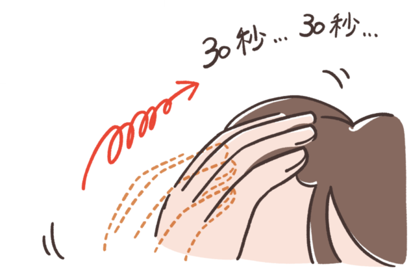 頭皮レスキューマッサージ